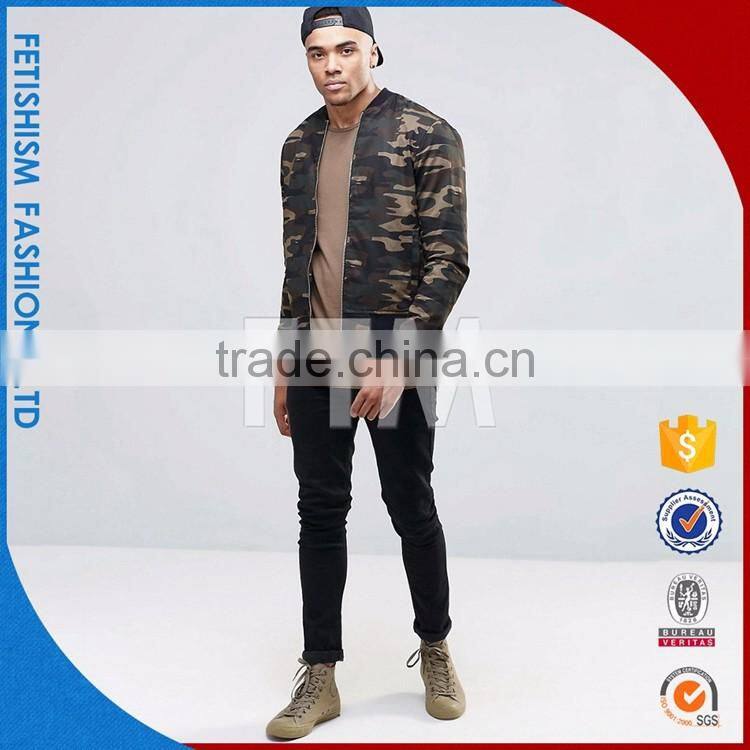 Short Time Delivery OEM service military jacket men