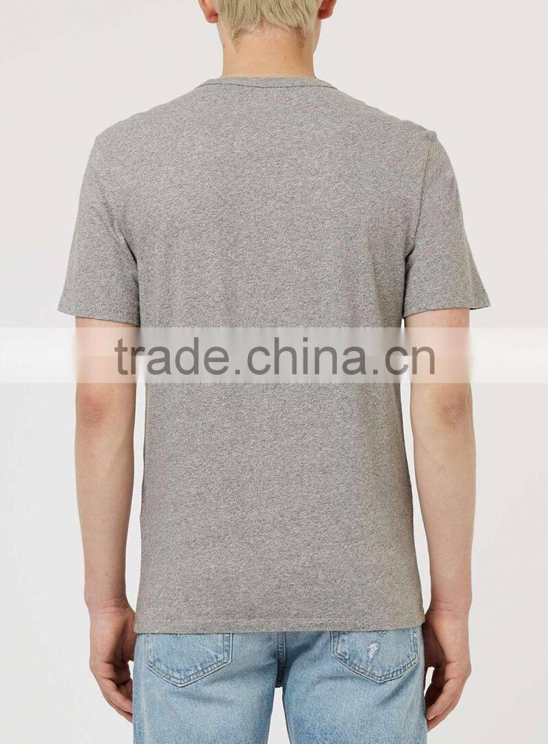 Fashion crew neck short sleeve custom t shirt plain mens t shirt wholesale china