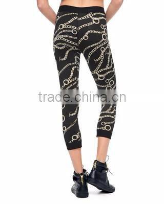 Hot Sale Sport Stylish Body Building Wear Printed Leggings For Women