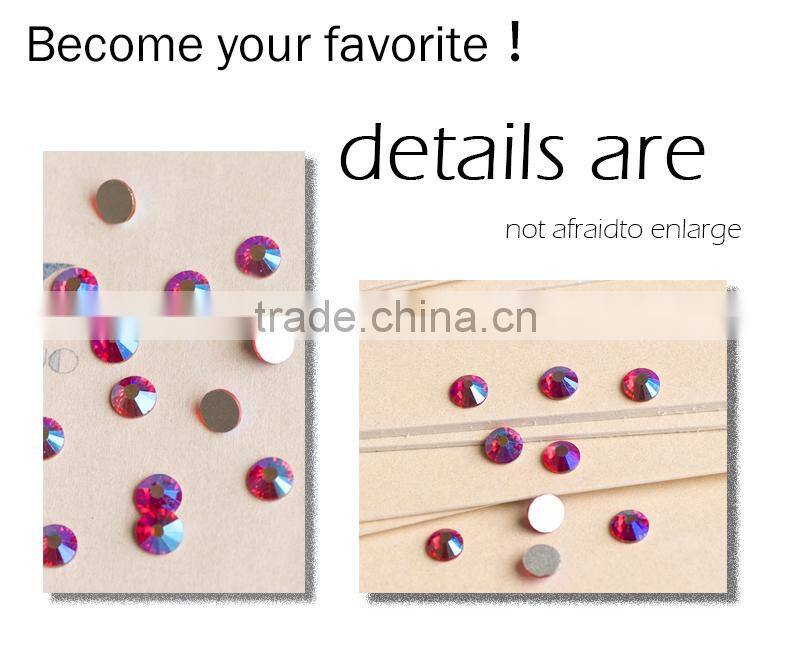 capril blue diamond drill flat back nail art rhinestones for nail salon