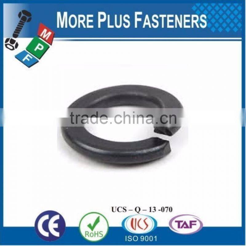 Made in Taiwan Lock Washer DIN 127 Form B Square End Spring Steel Bare Steel Zinc Plated
