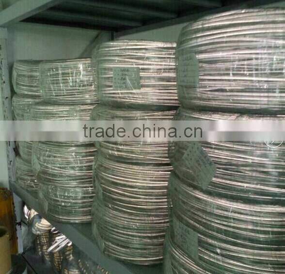 eco-friendly with teeth transparent reflective pvc piping for bags