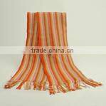 Hot Selling Lady's knitted mink fur scarf