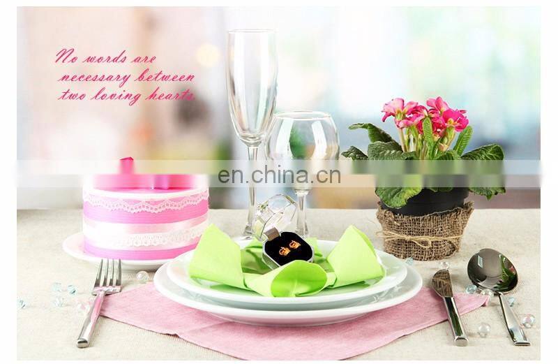 High Quality Luxurious Cuff Links Gifts Shirt Gold Cufflinks and Earrings Set for Couples