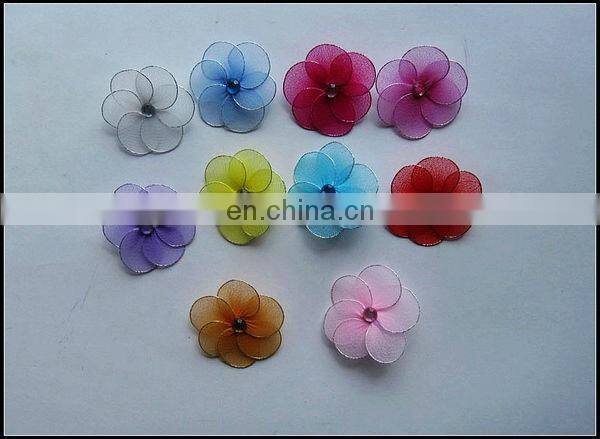 Mini craft silk flowers for wedding table decoration