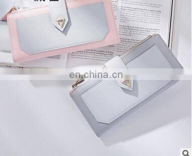 Geometric Mosaic Pattern Multifunction Women Long Purses Iron Hand Rope 1 Mobile Phone Bit Coin Change Card Holder Wallets