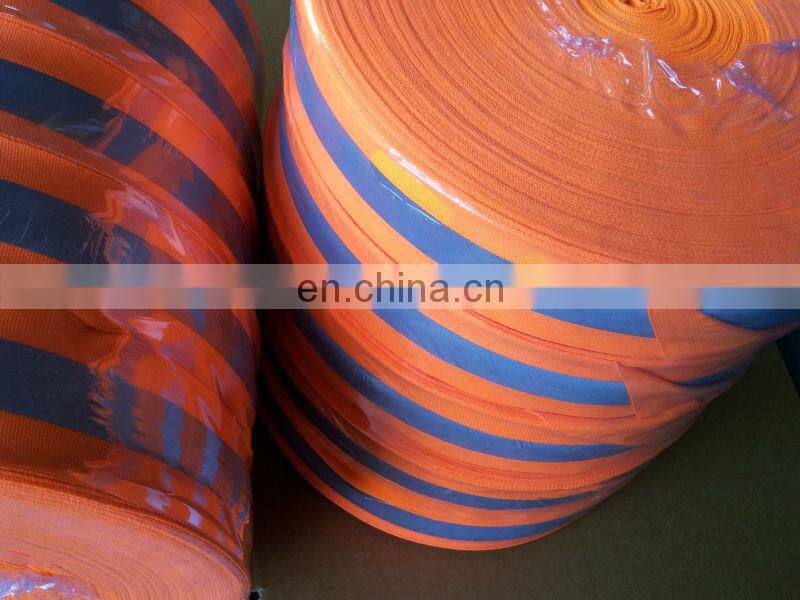 Classical nylon warning reflective tape for reflective waved webbing K-11