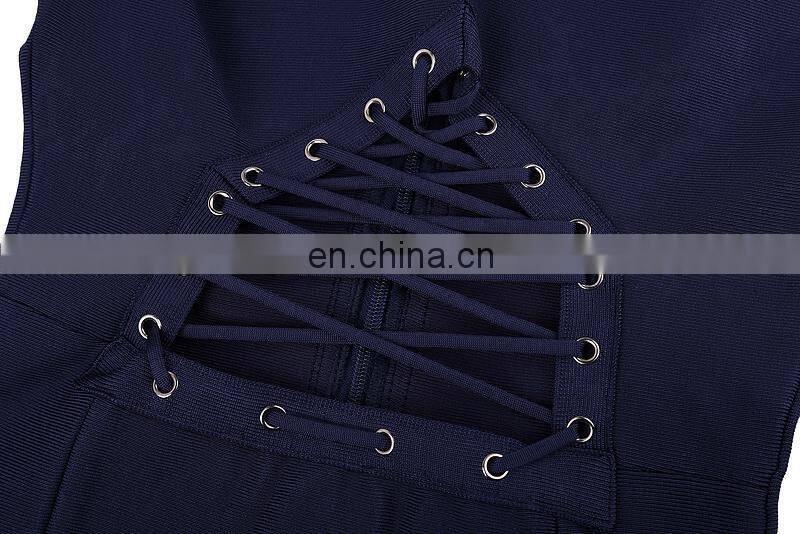 Amigo 2017 new style sleeveless high neck sexy cut out bandage dress mini xxx evening dresses for women party wear