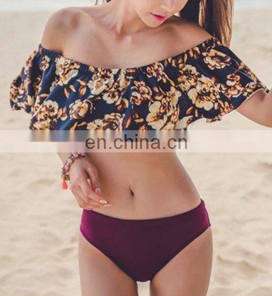new Sexy One Piece Women Floral Bikini Swimwear wholesale