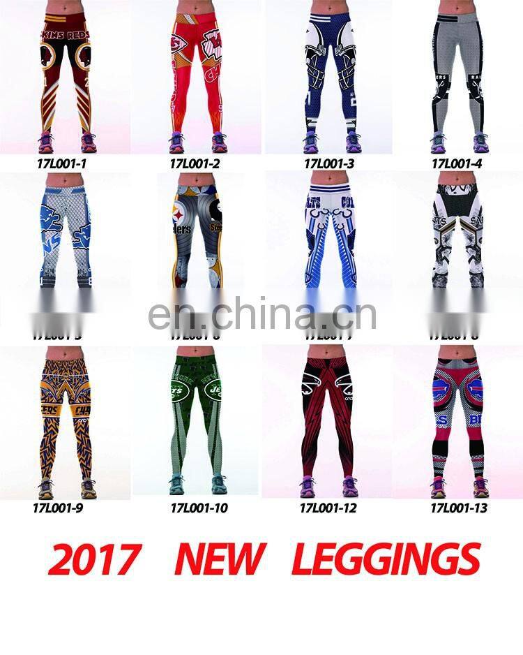 Fashion USA America Flag Women Digital Print Leggings
