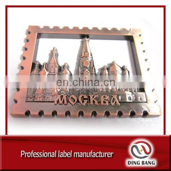 Wholesale Metal Carfts Die Casted Type Kasahb Style Home Decoratin Souvenir Custom Simulative Metal 3D Fridge Magnet