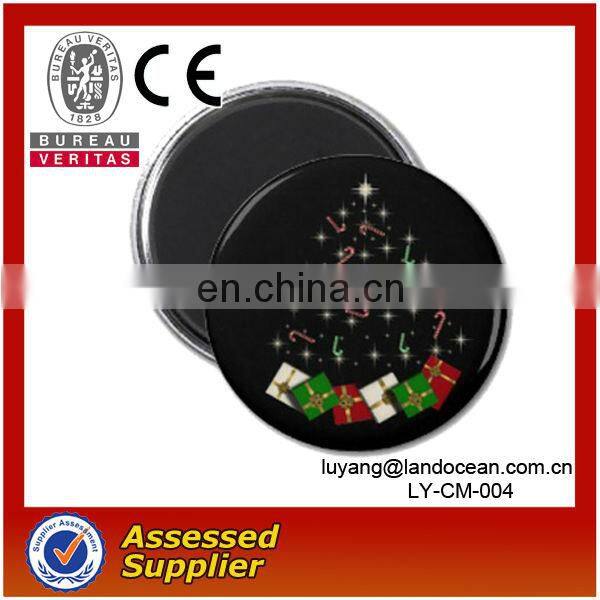 Cheap Button Badge With Mirror On Back