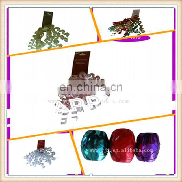 Wholesale Beautiful Gold Edge Orange Pull Bow