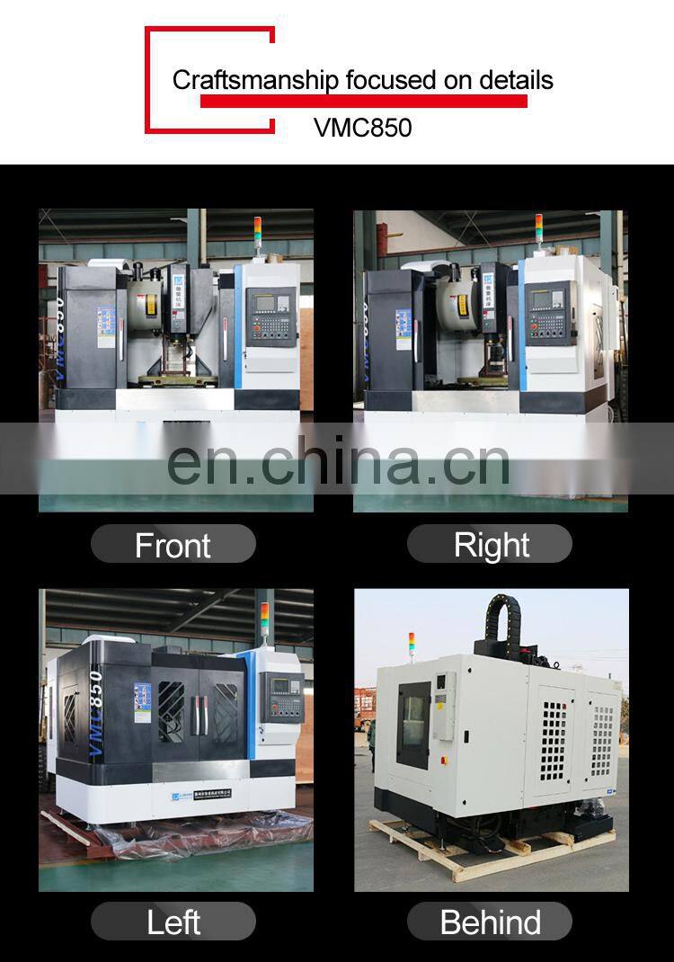 4 Axis CNC Milling Machine VMC850 CNC Vertical Machining Center