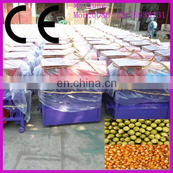 China Maize skin remover thresher machine