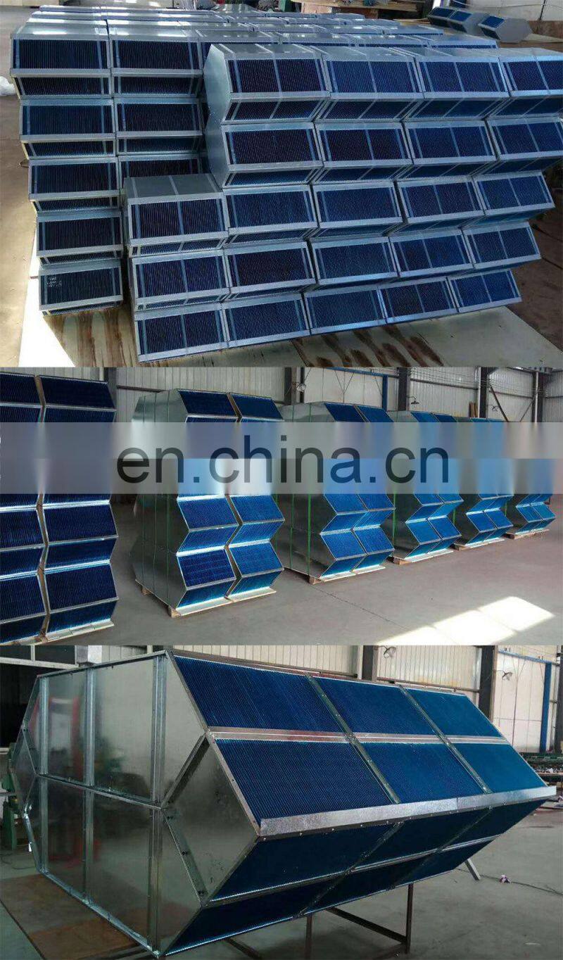 good quality energy recovery two side press shaping aluminum heat exchanger
