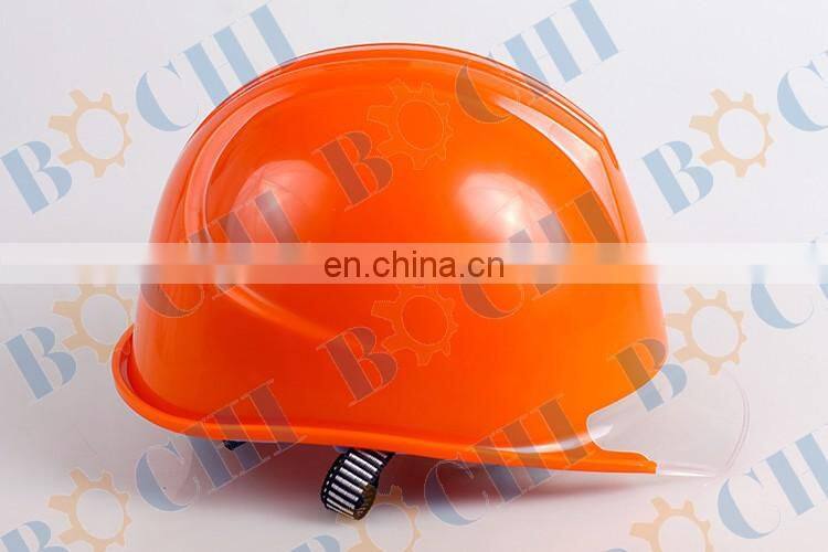 PVC Material Fire Helmet with Ajustable Sweatband