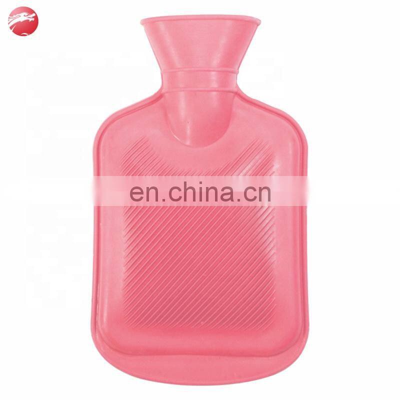 Baby Hot Water Bottle/Bs Quality Rubber Hot Water Bottle With Knit Stripe Cover