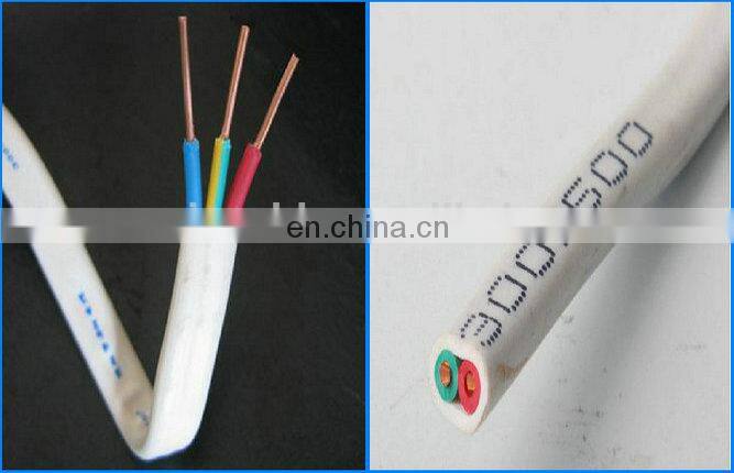 PVC coated copper conductor flexible earth wire 6mm2 single strand wire