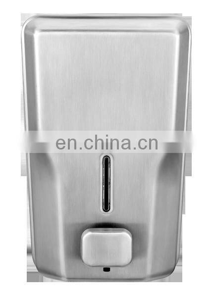 New original design wall mounted 304 stainless steel liquid soap dispenser