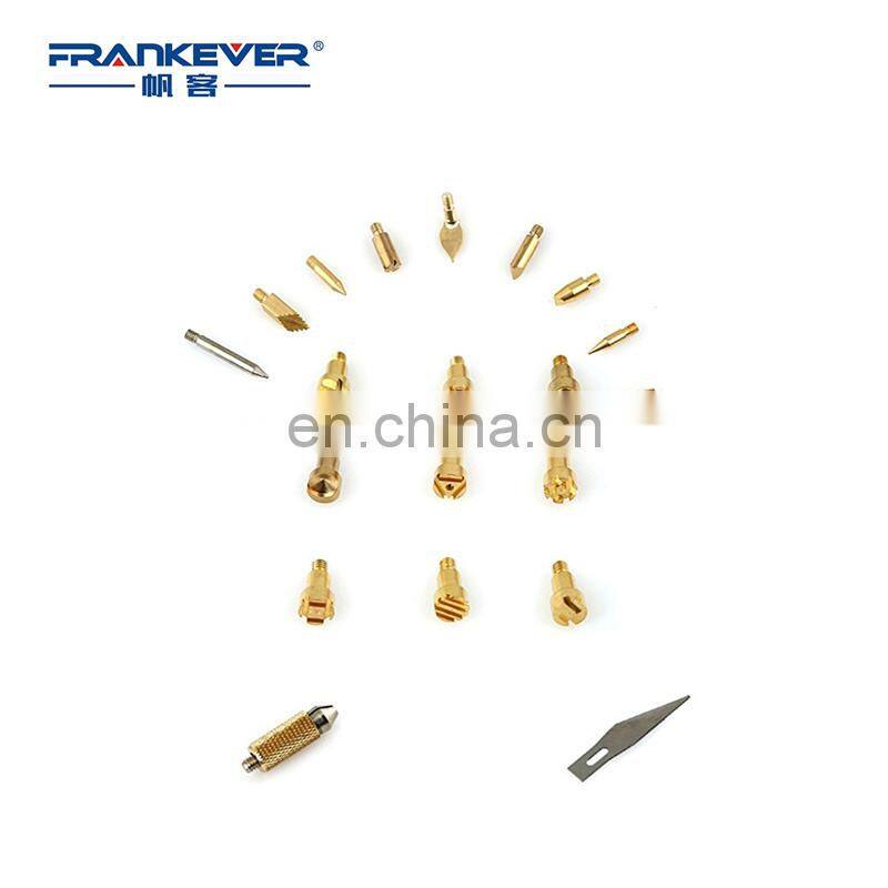 Frankever wood soldering iron kit wood burning tip set