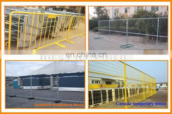 concrete temporary fence feet