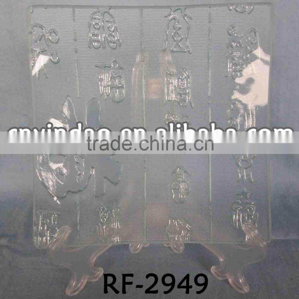 Sqaure Shape Professional Hot Sale Glass Fruit Plate & Cake Plate for Clear Tempered Glass Plate