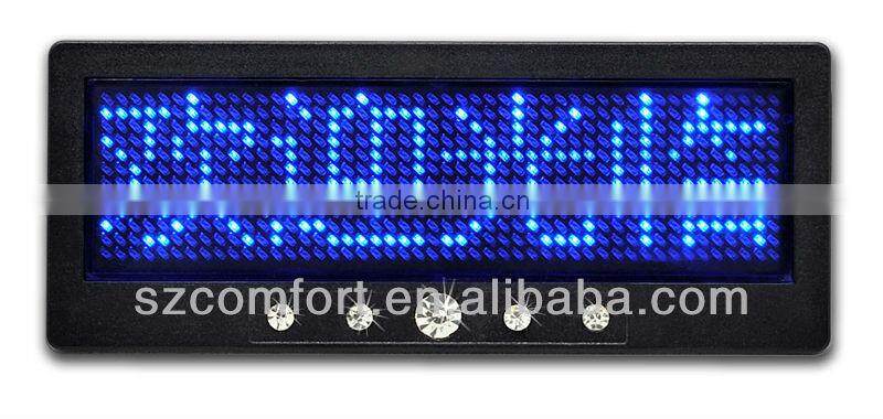 Hot sale fashion led name badge