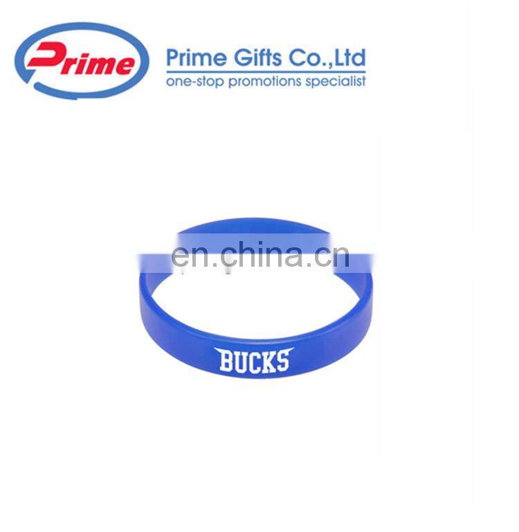 Factory Supply Custom Basketball Silicone Wristband