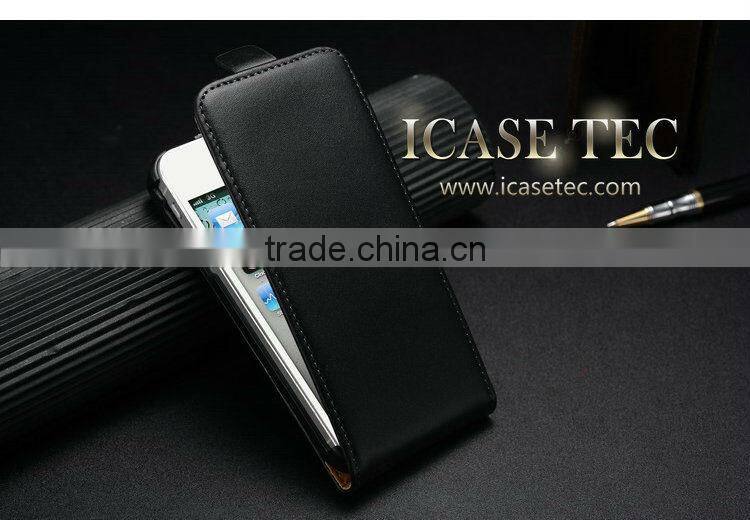 for iphon5 leather cover, fashion flip leather cover for iphone5