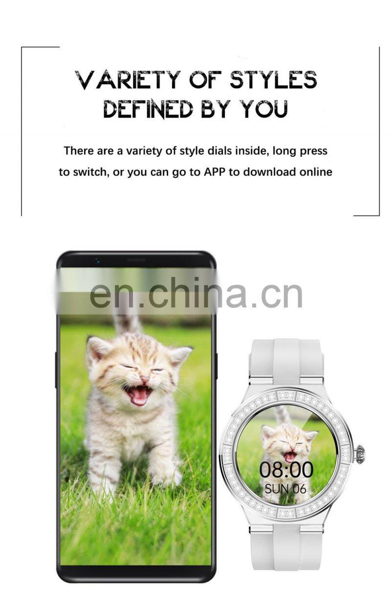 LIGE BW0323 Women Smartwatch For Android Ios Waterproof Heart Rate Fitness Wristwatch Exercise Smart Watch