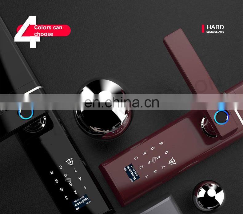 Fingerprint Door lock Waterproof Electronic Door Lock Intelligent Biometric Door Smart Fingerprint Lock