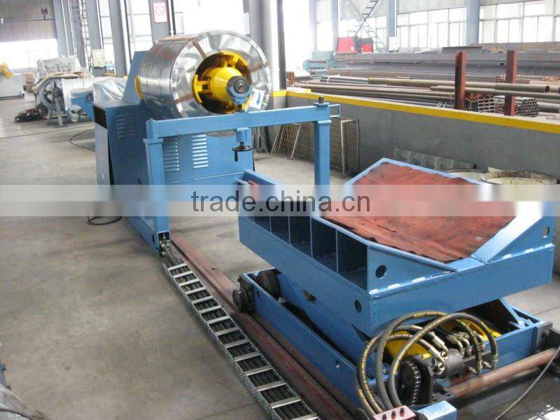 10 Tons Automatic Hydraulic Decoiler with Coil Car