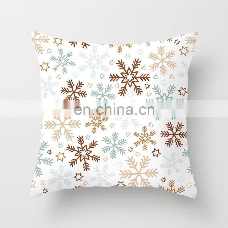 45cm Christmas Cushion Cover PillowCase Christmas Decoration For Home 2022 Navidad Xmas Noel New Year Gift 2023