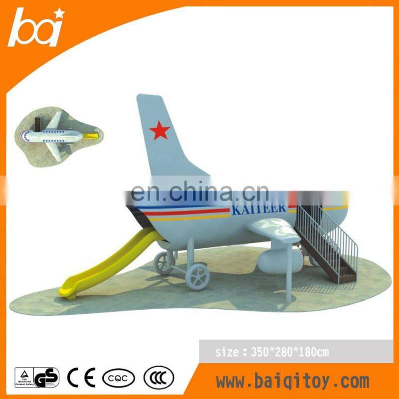 park slide amusement plastic outdoor playground for kids