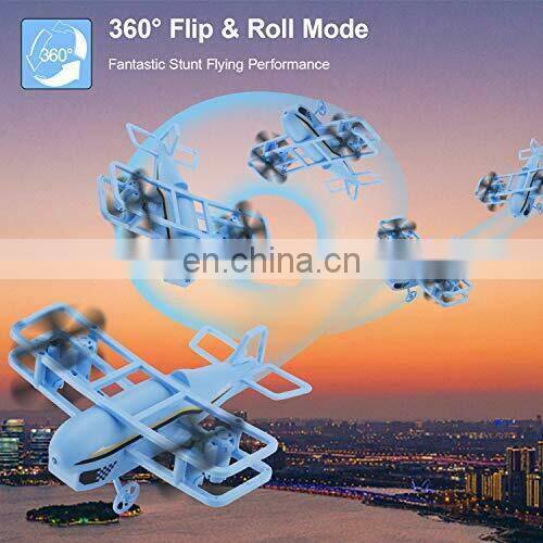 Factory JJRC H95 MINI RC Plane RC Drone 5.7km/h Anti-collision Headless Mode Gravity Sensing Flip Toy Quadcopter
