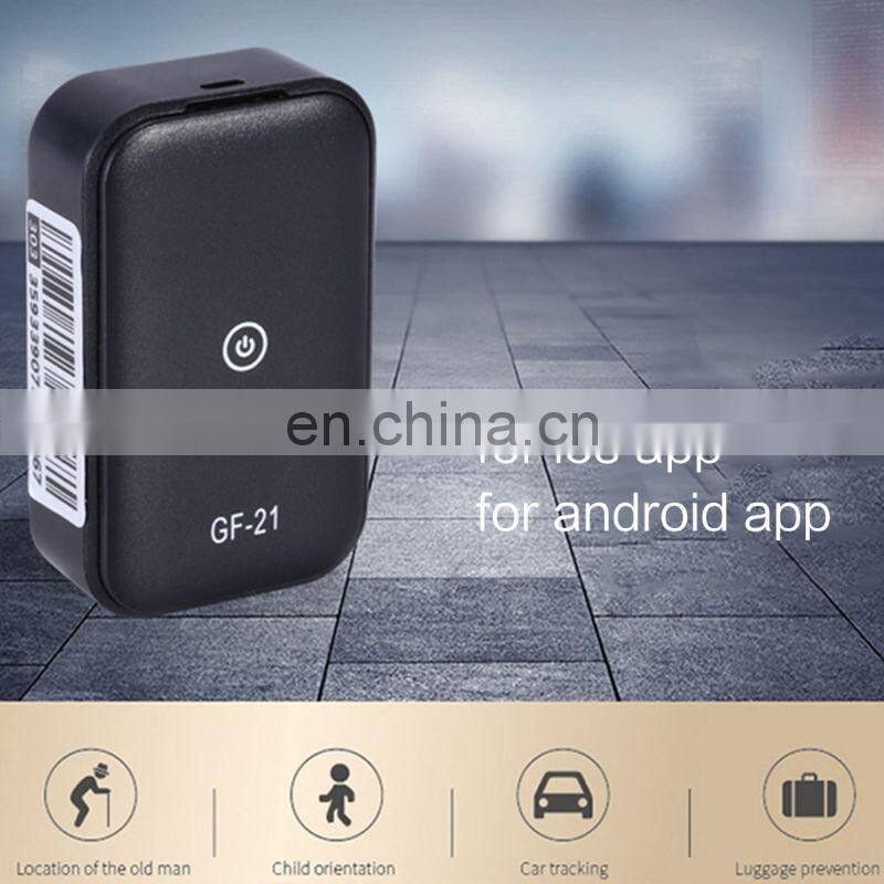 GF21 Wireless tracker for the elderly and children vehicle anti-theft remote GPS pet locator
