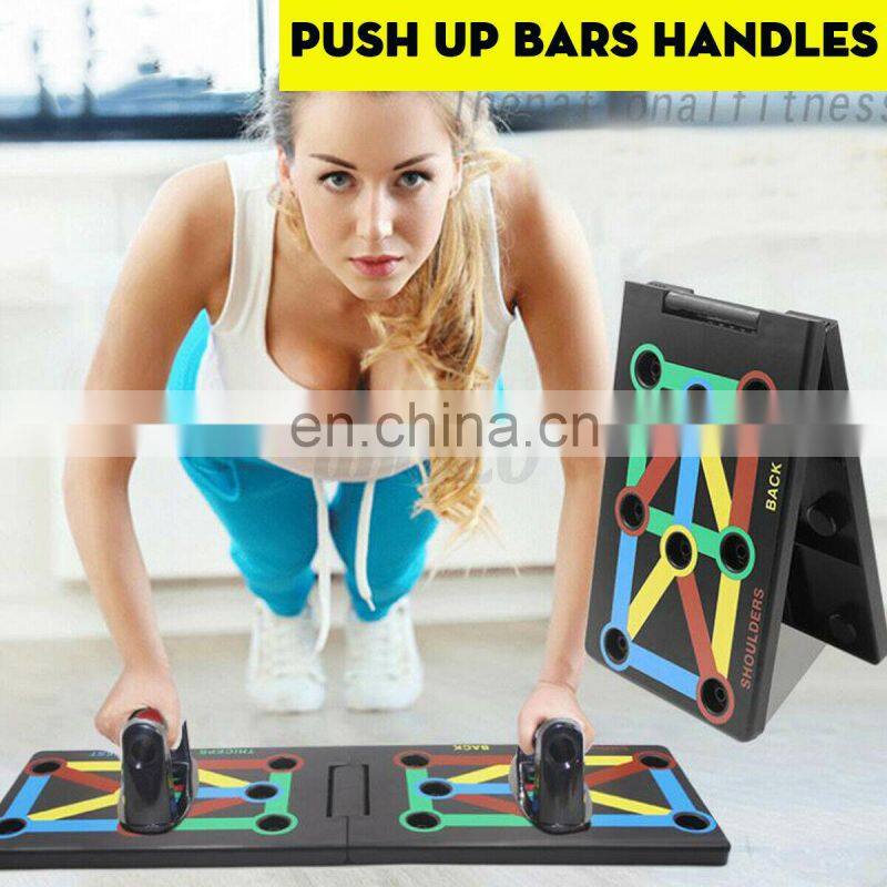 Push Up Rack Board Stand Table for Pushups Workout Fitness