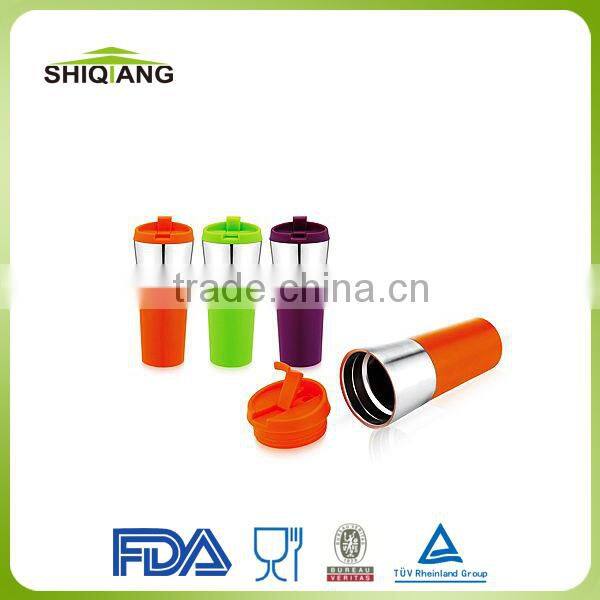 450ml stainless steel inner travel coffee thermal mugs tumblers