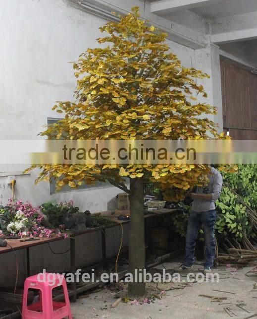 artificial small tree large leaves cheap artificial indoor or outdoor decorative trees
