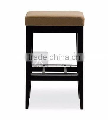 BC-007 Good Quality Beech Wood Bar Stool For Home