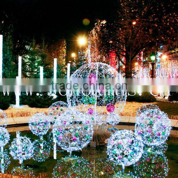 street scene trees LED light rope Decorative