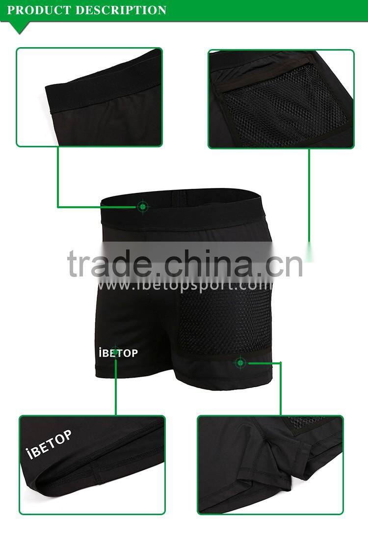 OEM Hot design custom team black soccer short