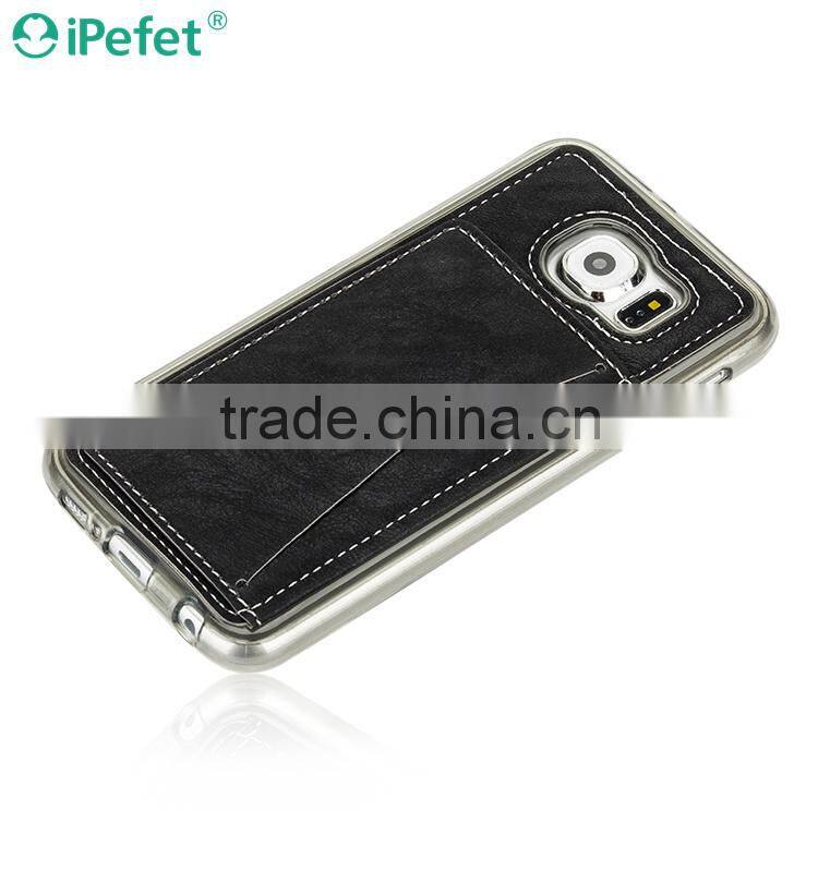 Luxury PU Leather Card Holder Wallet Stand Back Cover Case For iPhone 6/6S 4.7