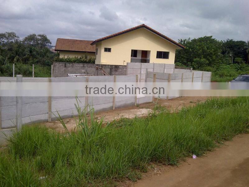 Precast Concrete fence Wall Machine for garden ,factory and home house building for African low lost person