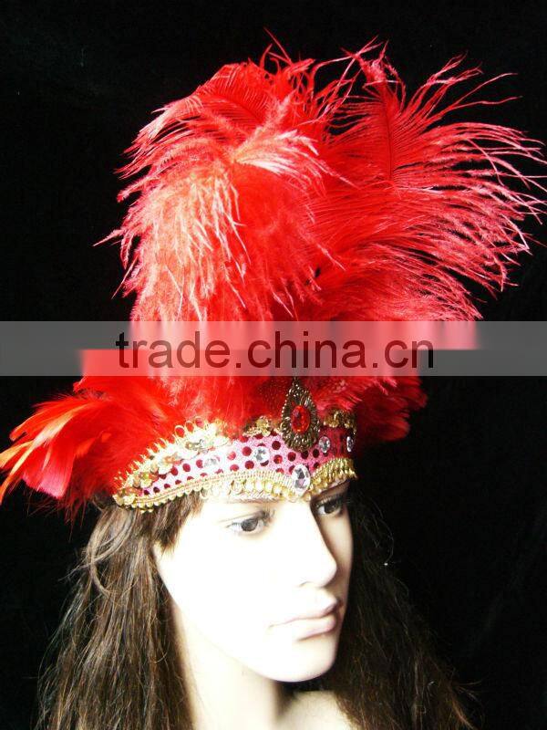 Party Accessory / Party Red Headband Headdress
