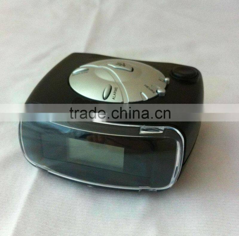 Cheapest Factory Direct Supply LCD Display Alarm Clock