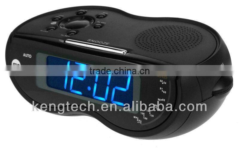0.9" Alarm Clock Analogue Radio