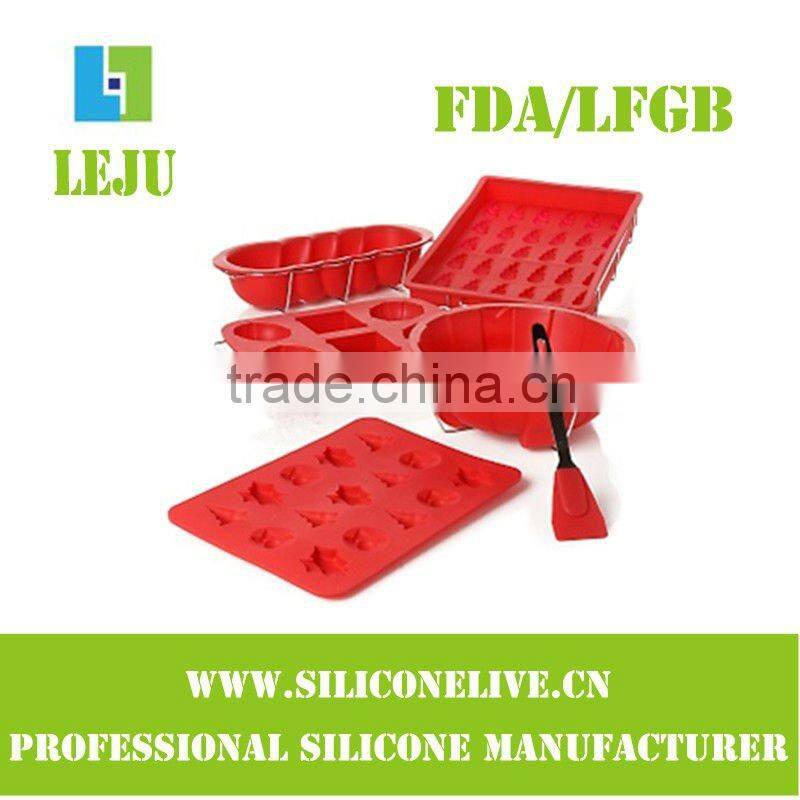 Silicone bakewares Hamburger mould