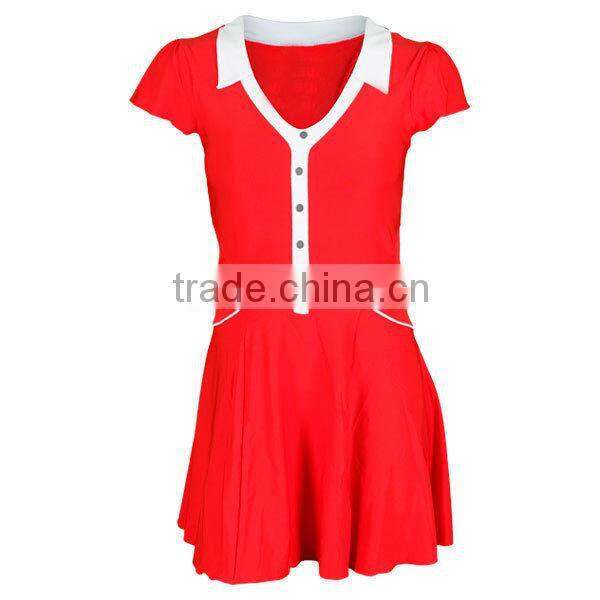 100%polyester tennis clothing wholesales
